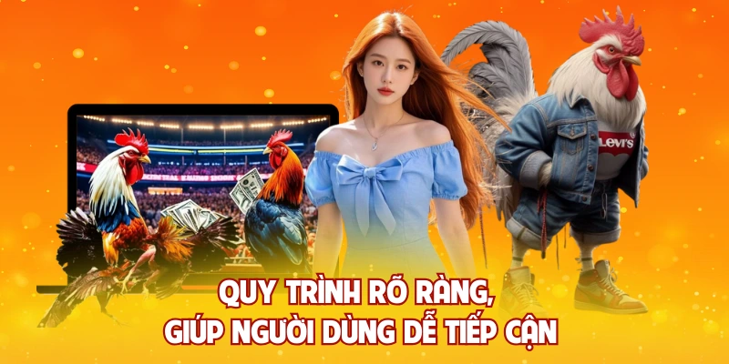 Quy trình rõ ràng, giúp người dùng dễ tiếp cận